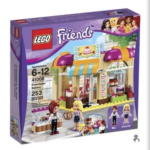 LEGO Friends Downtown Bakery Building Set - Heartlake City Series (41006)